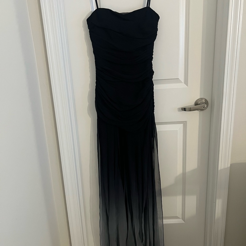 Vintage strapless ombré gown. Size 0.